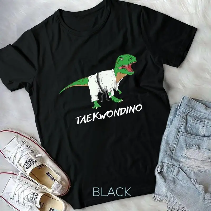 Забавный тхэквондо T Rex динозавр милые боевые искусства подарок для мальчиков футболка унисекс
Забавный тхэквондо T Rex динозавр милые боевые искусства подарок для мальчиков футболка унисекс