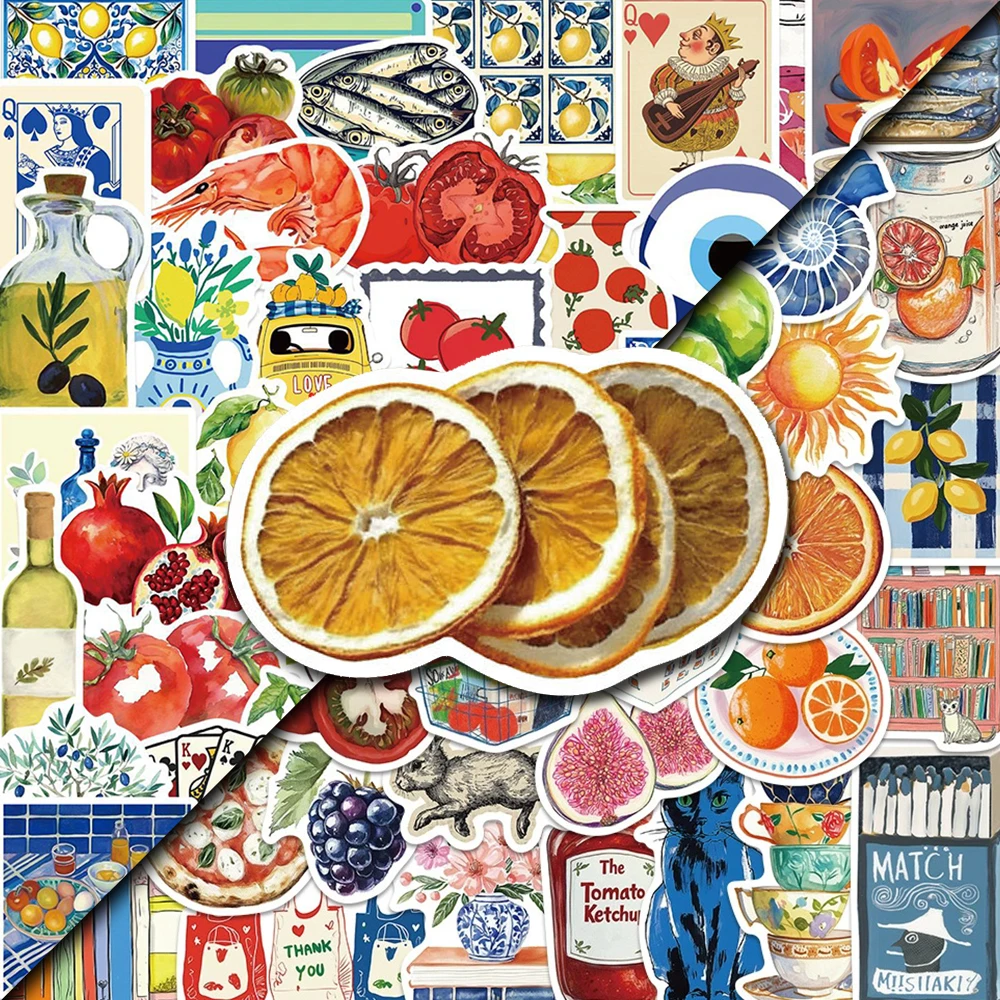 10/30/50/100pcs Vintage Mediterranean Tomato Stickers Aesthetics Food Decals Phone Luggage Notebook Laptop Artsy Cartoon Sticker
10/30/50/100pcs Vintage Mediterranean Tomato Stickers Aesthetics Food Decals Phone Luggage Notebook Laptop Artsy Cartoon Sticker