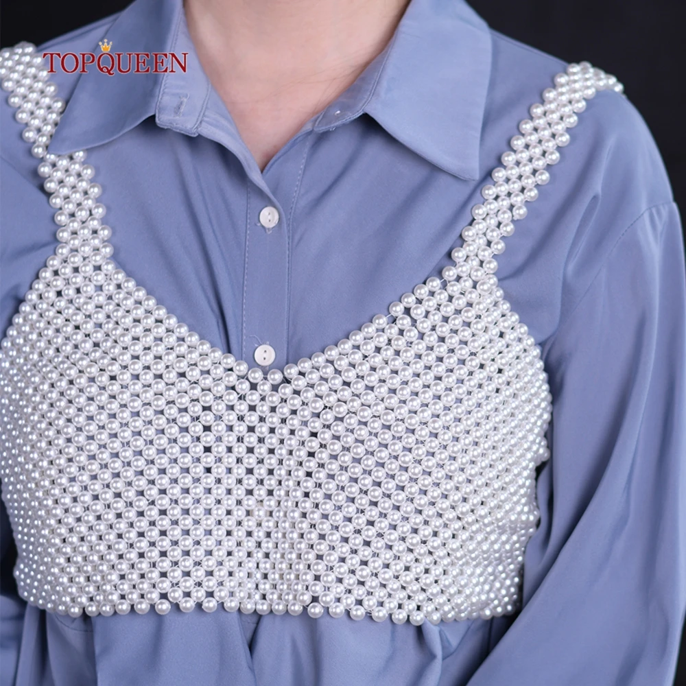 Цепочка на тело TOPQUEEN VG95: укороченный топ, женская шаль, аксессуары, украшенные жемчугом, роскошная цепочка на грудь, настраиваемые аксессуары
Цепочка на тело TOPQUEEN VG95: укороченный топ, женская шаль, аксессуары, украшенные жемчугом, роскошная цепочка на грудь, настраиваемые аксессуары