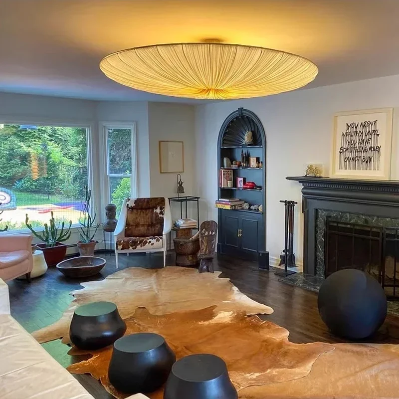 Japanese Wabi Sabi Cloth Pendant Light Bar Living Room B&B Bedroom Nordic Ceiling Chandelier Lighting Decor Lustre Hanging Lamps
Japanese Wabi Sabi Cloth Pendant Light Bar Living Room B&B Bedroom Nordic Ceiling Chandelier Lighting Decor Lustre Hanging Lamps