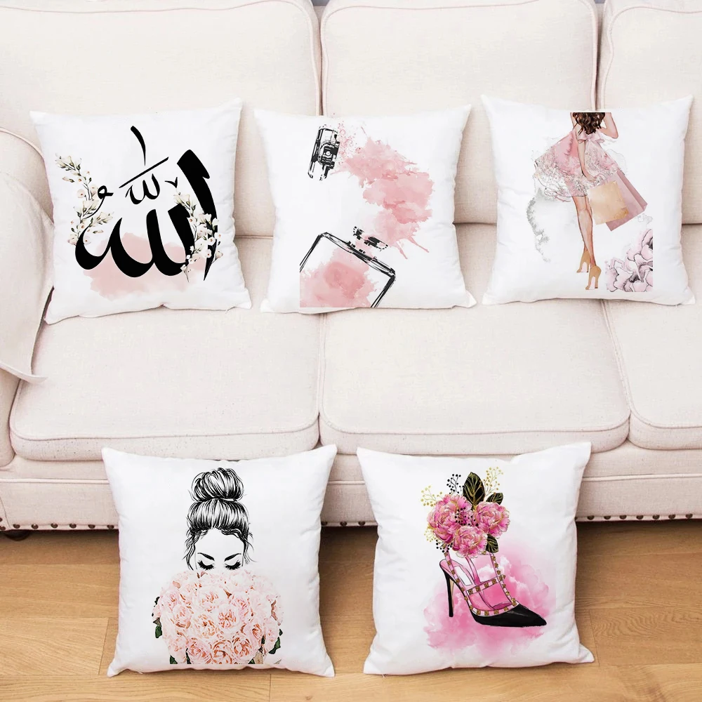 Cute Pink Perfume Pillow Case Dancing Girl Pillow Covers Kids Girl Room Aesthetics Decorative Pillowcases for Pillows Bed Sofa
Cute Pink Perfume Pillow Case Dancing Girl Pillow Covers Kids Girl Room Aesthetics Decorative Pillowcases for Pillows Bed Sofa