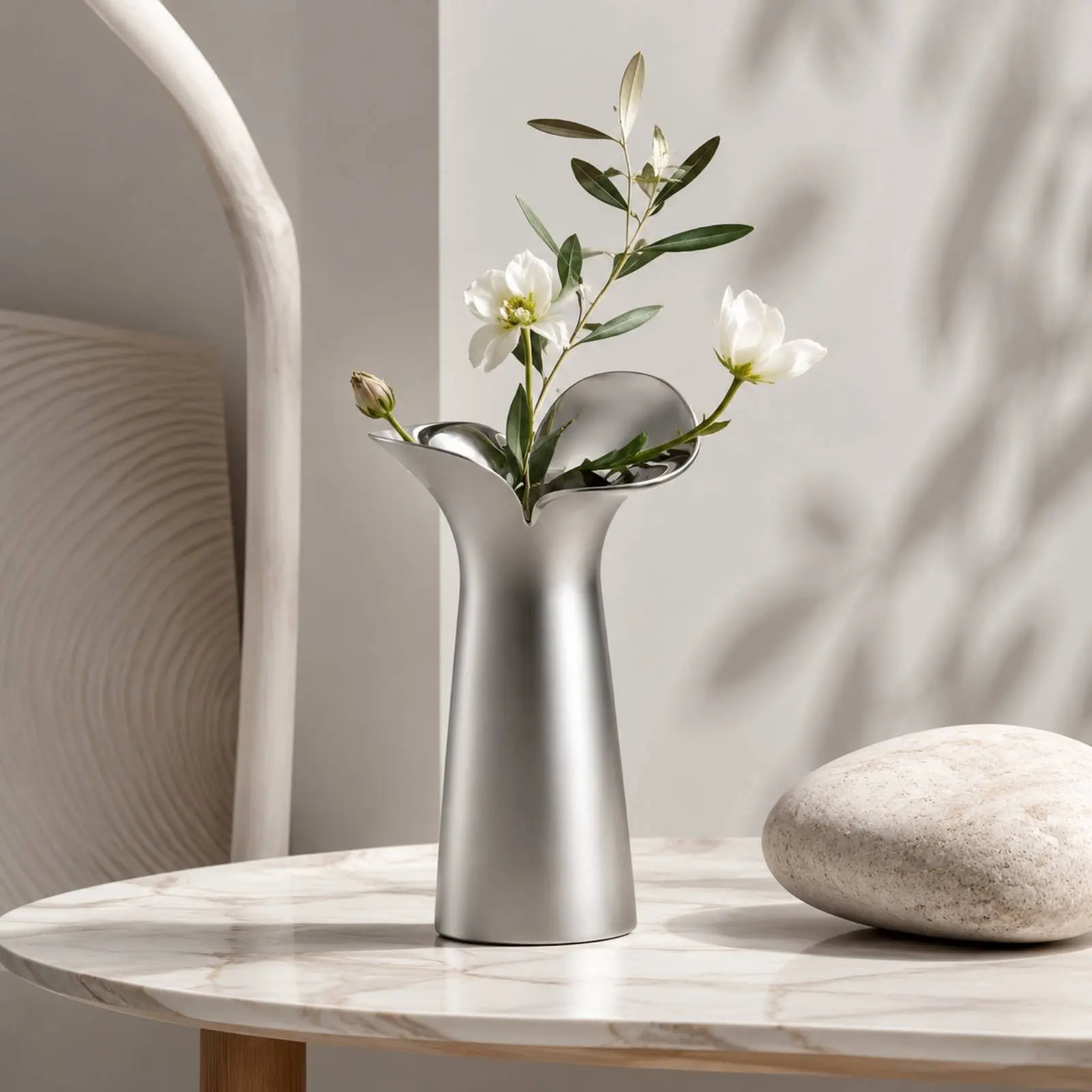 Stainless Steel Vase Tarnish-Resistant Flower Vase
Stainless Steel Vase Tarnish-Resistant Flower Vase
