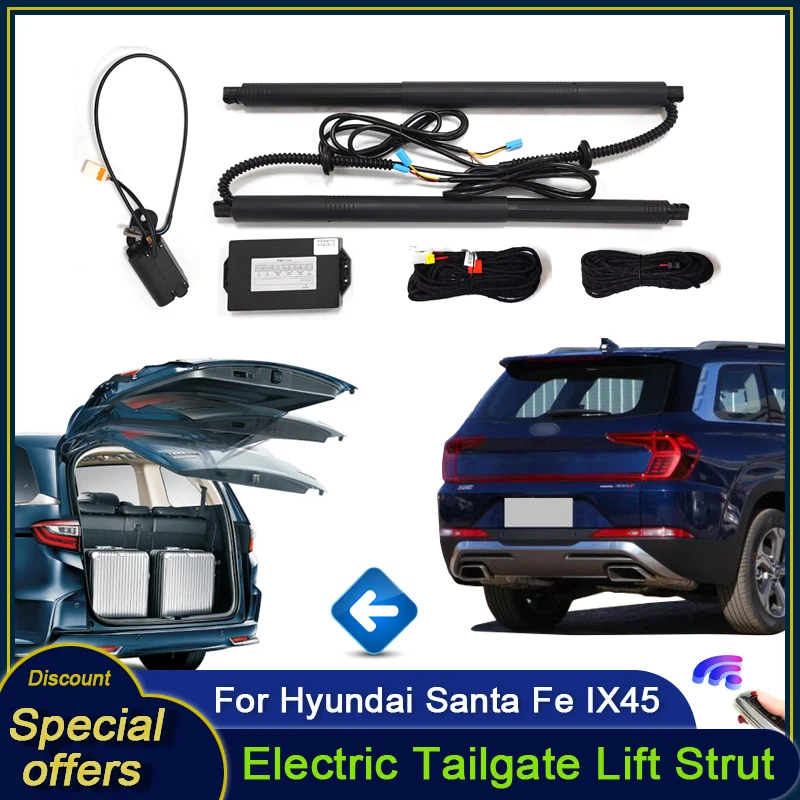 For Hyundai Santa Fe IX45 TM 2018~2024 2012~2018 Car Electric Tailgate Tail Gate Strut Vehicle Power Rear Door Lift System Kit f
For Hyundai Santa Fe IX45 TM 2018~2024 2012~2018 Car Electric Tailgate Tail Gate Strut Vehicle Power Rear Door Lift System Kit f