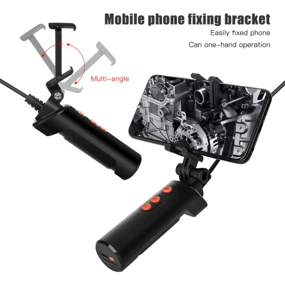2MP 1080P 8mm WIFI Dual Lens Industrial Endoscope Side Front View CMOS Borescope Inspection Otoscope Camera Digital Microscope
2MP 1080P 8mm WIFI Dual Lens Industrial Endoscope Side Front View CMOS Borescope Inspection Otoscope Camera Digital Microscope