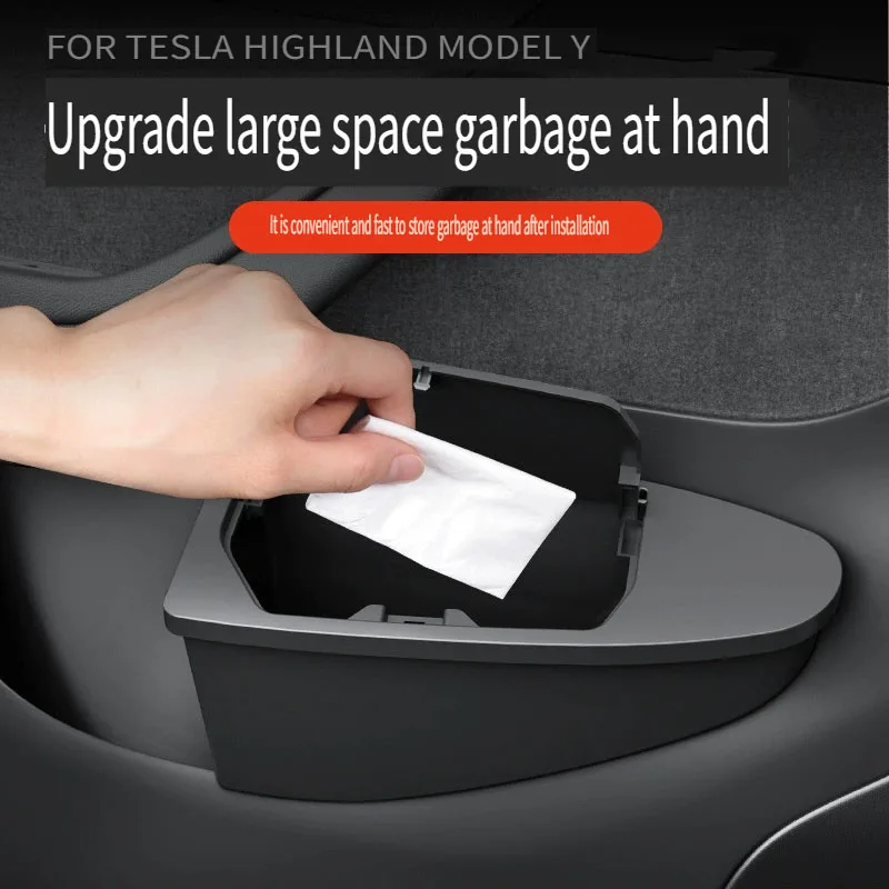 Для Tesla Model 3Y Juniper Highland мусорное ведро с боковой дверью мусорное ведро с крышкой, ящик для хранения, органайзер, аксессуары
Для Tesla Model 3Y Juniper Highland мусорное ведро с боковой дверью мусорное ведро с крышкой, ящик для хранения, органайзер, аксессуары