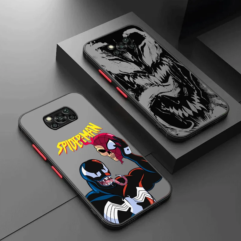 Marvel Venom Anime Cool Frosted Translucent For Xiaomi Mi Poco X5 X4 X3 M6 M5S M5 M4 M3 F5 F4 F3 F6 Pro 5G Funda Phone Case
Marvel Venom Anime Cool Frosted Translucent For Xiaomi Mi Poco X5 X4 X3 M6 M5S M5 M4 M3 F5 F4 F3 F6 Pro 5G Funda Phone Case
