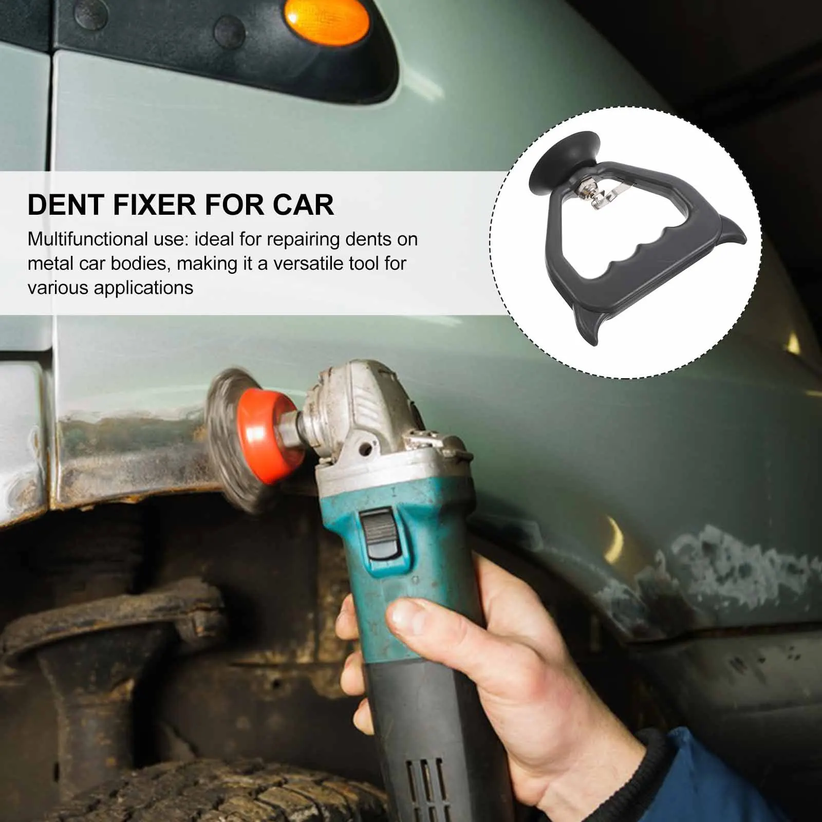 Car Dent Puller Powerful Paintless Auto Tool Multifunctional Dent Remover Kit Car Repair Tool Puller Sucker Handle
Car Dent Puller Powerful Paintless Auto Tool Multifunctional Dent Remover Kit Car Repair Tool Puller Sucker Handle