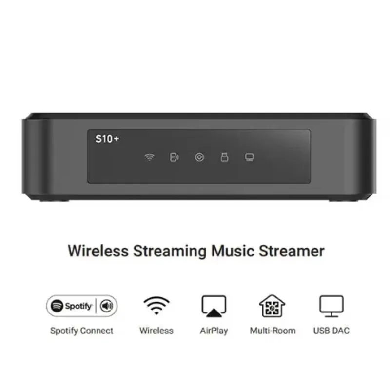 S10+ WIFI Hifi BT 5.0 Multiroom Multizone Airplay Optical Out Home System Wireless Audio Preamplifier
S10+ WIFI Hifi BT 5.0 Multiroom Multizone Airplay Optical Out Home System Wireless Audio Preamplifier