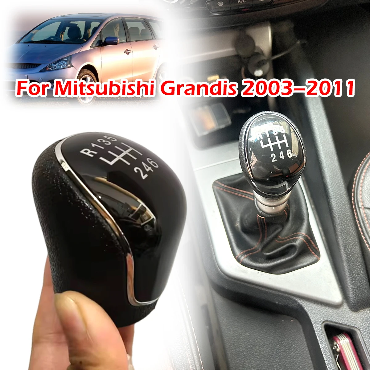 6SP+R MT Gear Shift Knob GearStick Lever Pen Shifter Handball Chrome M10 For Mitsubishi Grandis 2003-2011 Outlander II Sentra
6SP+R MT Gear Shift Knob GearStick Lever Pen Shifter Handball Chrome M10 For Mitsubishi Grandis 2003-2011 Outlander II Sentra