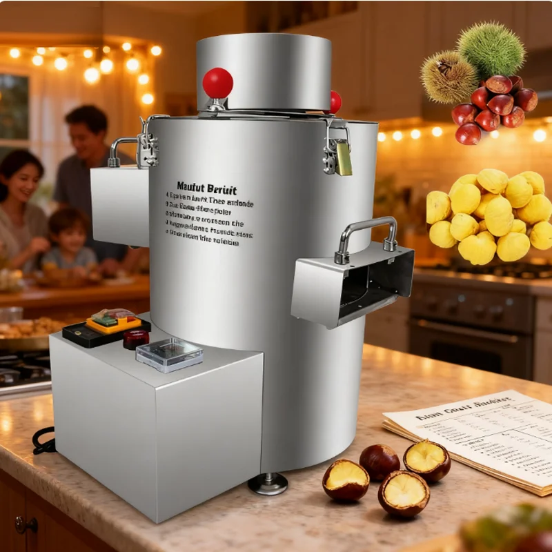 Коммерческая машина для очистки каштанов Машина для обработки каштанов из нержавеющей стали
Коммерческая машина для очистки каштанов Машина для обработки каштанов из нержавеющей стали