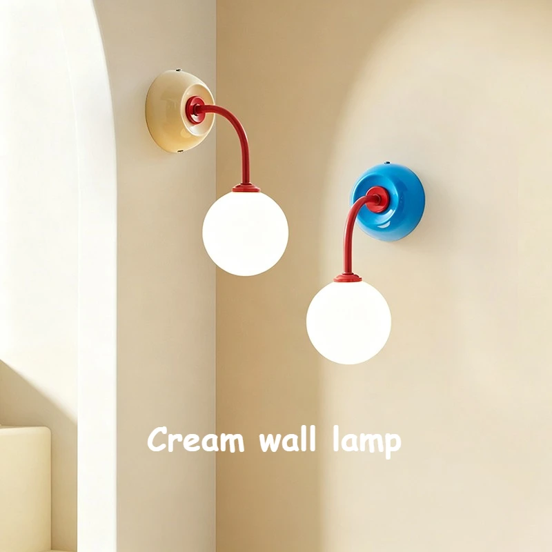 Modern Art Decor Blue Red Wall Lights Glass Ball Sconces Children's Room Wall Lamps Bedroom Bedside Kids Baby Indoor Lighting G9
Modern Art Decor Blue Red Wall Lights Glass Ball Sconces Children's Room Wall Lamps Bedroom Bedside Kids Baby Indoor Lighting G9