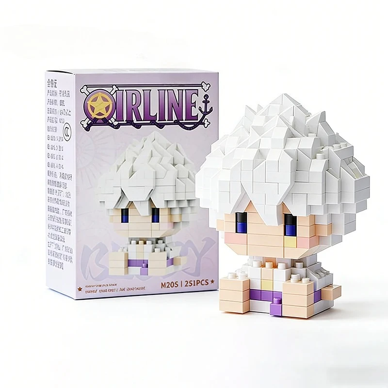 Mini ONE PIECE Sun God Nika Luffy Micro Blind Box Chopper Ace Buggy 3D Anime Model Assembly Bricks Figure Toys For Gift
Mini ONE PIECE Sun God Nika Luffy Micro Blind Box Chopper Ace Buggy 3D Anime Model Assembly Bricks Figure Toys For Gift