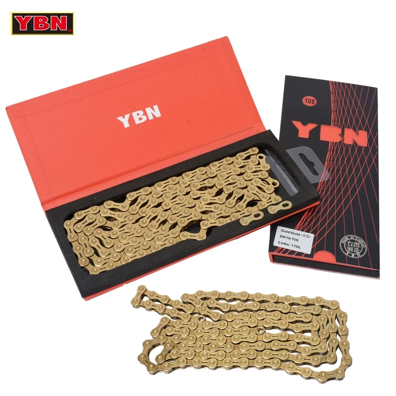 YBN Bike Chains MTB Mountain Road Bike Chians 11 Speed Hollow Bicycle Chain 116 Links Silver S11S for m7000 XT
YBN Bike Chains MTB Mountain Road Bike Chians 11 Speed Hollow Bicycle Chain 116 Links Silver S11S for m7000 XT