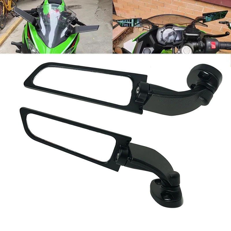 Universal Motorcycle Mirror Wind Wing side Rearview Reversing mirror For Yamaha For Kawasaki For Suzuki
Universal Motorcycle Mirror Wind Wing side Rearview Reversing mirror For Yamaha For Kawasaki For Suzuki