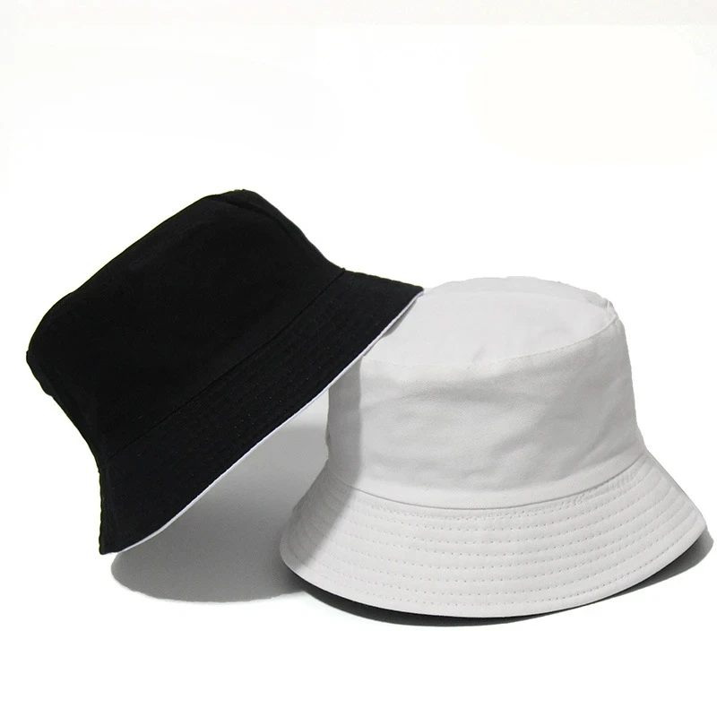 Black Solid Dots Bucket Hat Two Side Wear Unisex Simple Bob Caps Hip Hop Gorros Men Women Panama Cap Beach Fishing Boonie Sunhat
Black Solid Dots Bucket Hat Two Side Wear Unisex Simple Bob Caps Hip Hop Gorros Men Women Panama Cap Beach Fishing Boonie Sunhat
