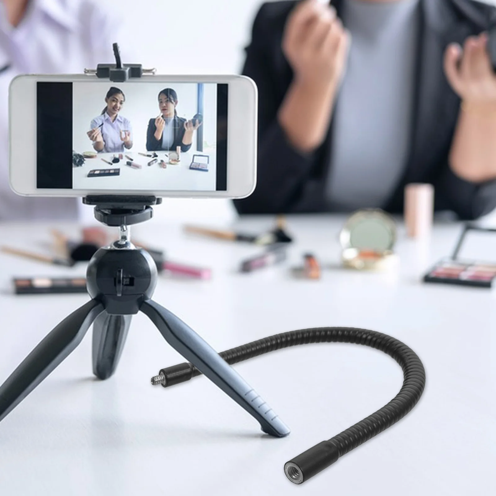 Extension Tube for Microphone Stand Mobile Phone Holder 360 Bendable Rod Adjustable Mic Desk Stand Accessories
Extension Tube for Microphone Stand Mobile Phone Holder 360 Bendable Rod Adjustable Mic Desk Stand Accessories