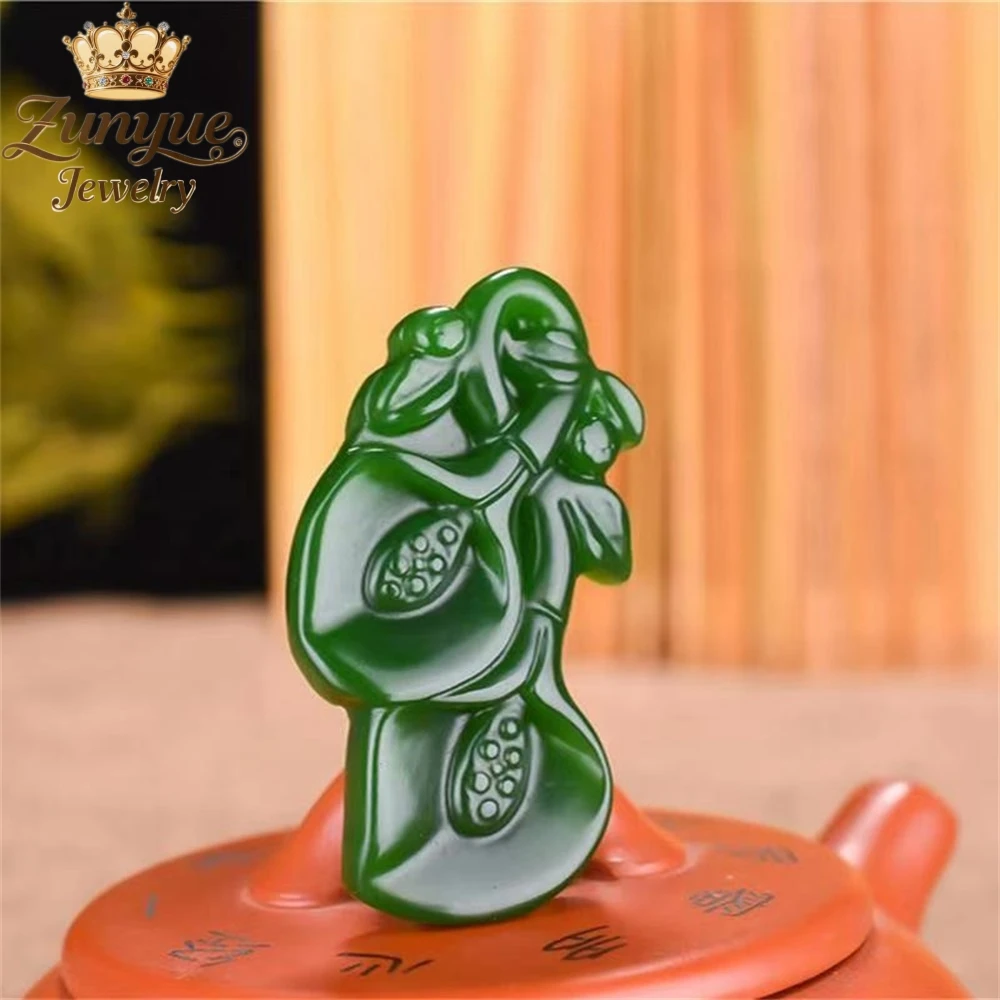 Natural Hetian Jade Magnolia Flower Pendant Necklace Luxury Quality Jewelry Fashion Jewelry Charms Exquisite Popular Elegant
Natural Hetian Jade Magnolia Flower Pendant Necklace Luxury Quality Jewelry Fashion Jewelry Charms Exquisite Popular Elegant
