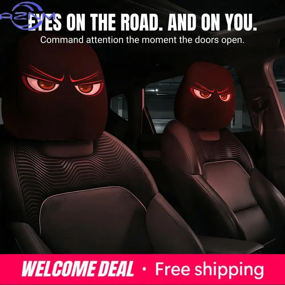 Cool Ninja Style Car Headrest Cover 2pcs - Universal Fit Auto Seat Decor
Cool Ninja Style Car Headrest Cover 2pcs - Universal Fit Auto Seat Decor