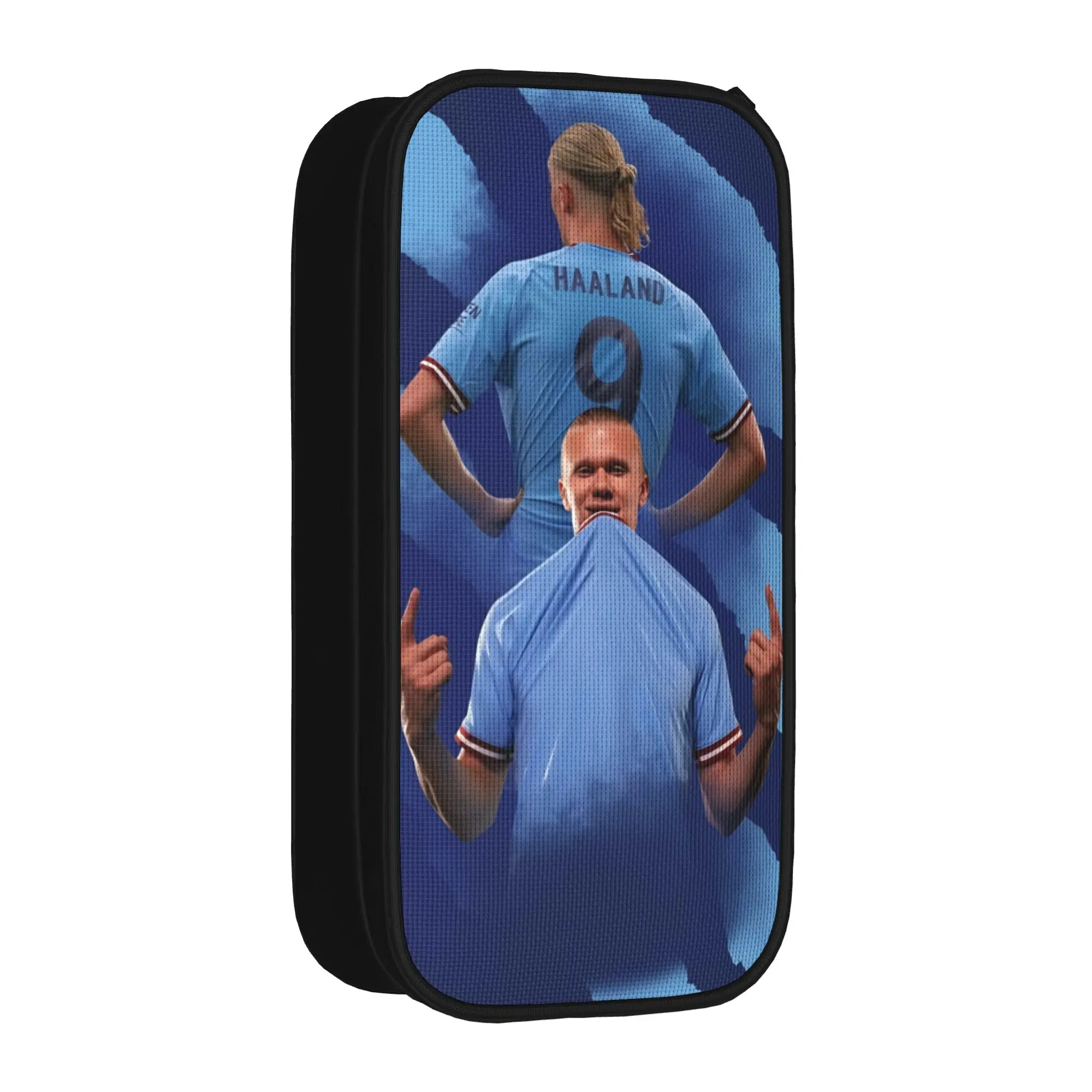 Haalands Pencil Case Number 9 Football Soccer Pencil Box Pen Holder for Girl Boy Big Capacity Bag Office Zipper Stationery
Haalands Pencil Case Number 9 Football Soccer Pencil Box Pen Holder for Girl Boy Big Capacity Bag Office Zipper Stationery