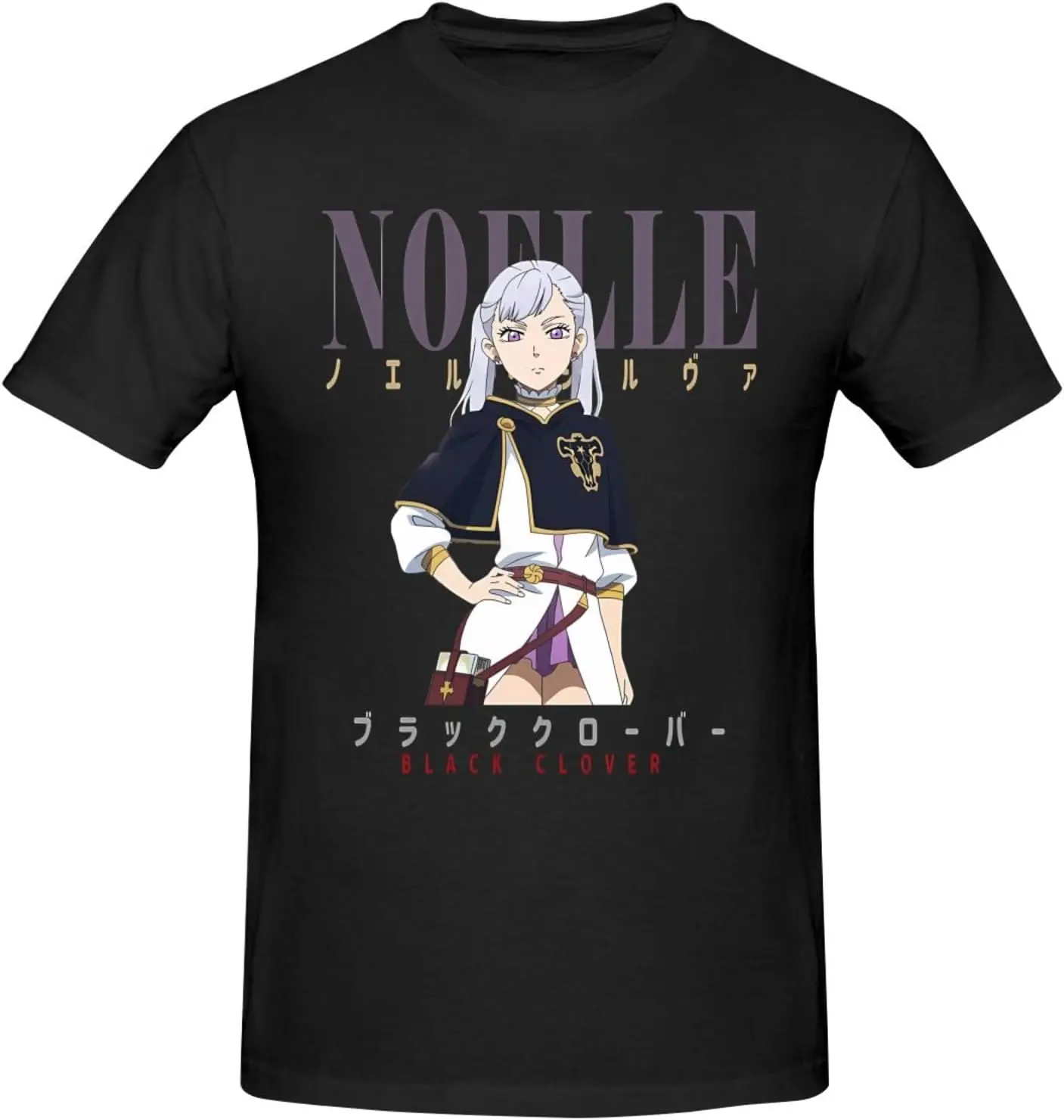Black Anime Clover Shirt Men's Custom Breathable Cotton Short-Sleeved Tshirt Fashion Crew Neck Tees Tops Black
Black Anime Clover Shirt Men's Custom Breathable Cotton Short-Sleeved Tshirt Fashion Crew Neck Tees Tops Black