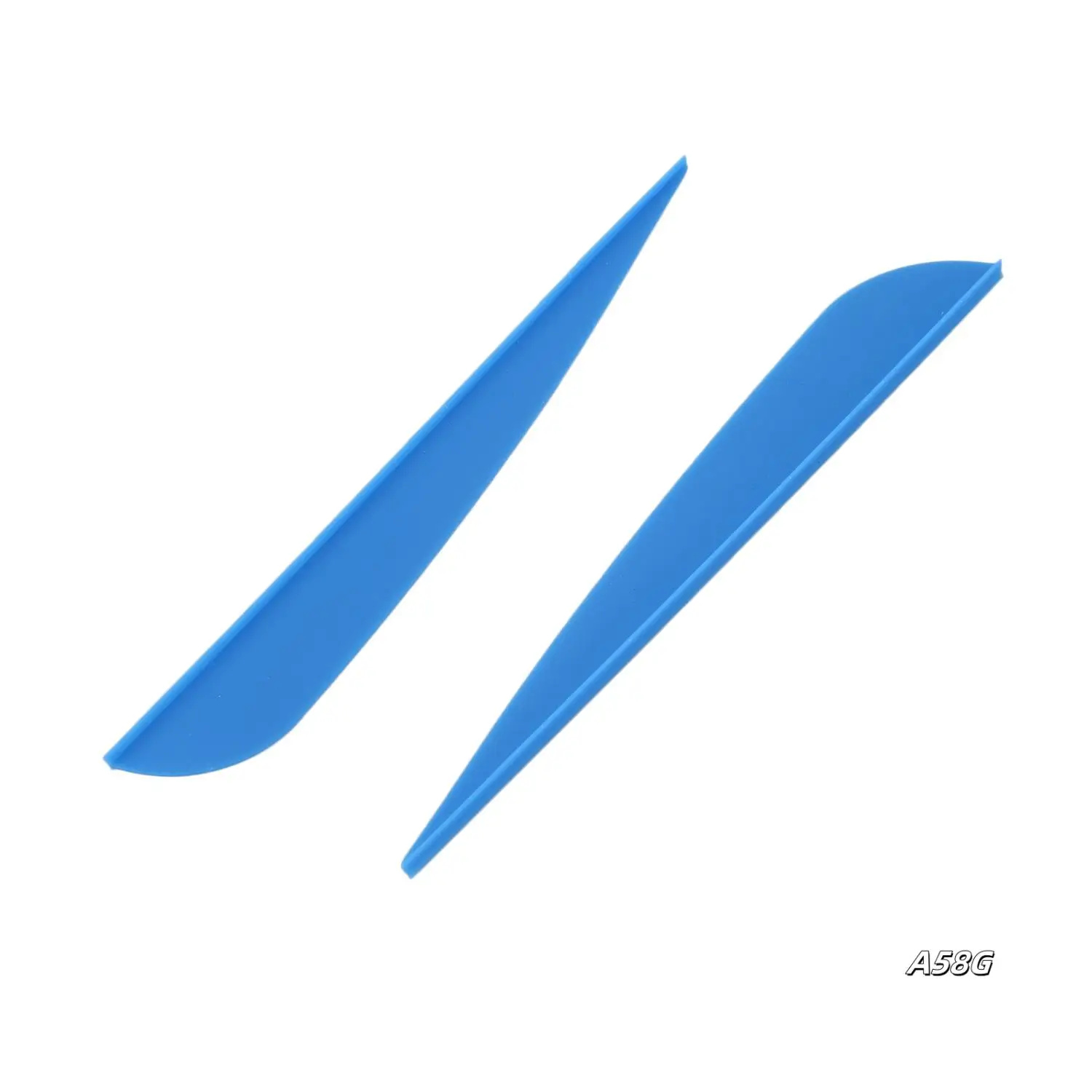 100 Pcs Arrows Vanes 4 Inch Plastic Feather Fletching For DIY Archery Arrows - 50 Pcs Black & 50 Pcs Blue
100 Pcs Arrows Vanes 4 Inch Plastic Feather Fletching For DIY Archery Arrows - 50 Pcs Black & 50 Pcs Blue