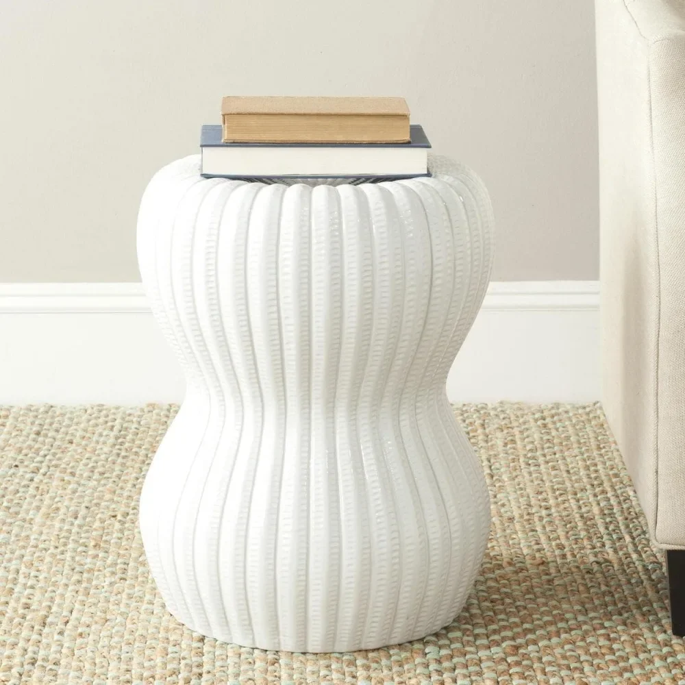 Decorative Garden Stools Hour Glass Ceramic Decorative Garden Stool, 0, White 15.75"D X 15.75"W X 19.75"H
Decorative Garden Stools Hour Glass Ceramic Decorative Garden Stool, 0, White 15.75"D X 15.75"W X 19.75"H