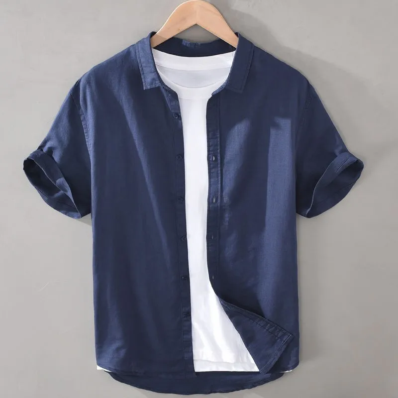 Летний хлопок и лен ort Sve irt, мужской повседневный свободный крой, легкий топ с квадратным воротником, молодежная модная льняная одежда
Летний хлопок и лен ort Sve irt, мужской повседневный свободный крой, легкий топ с квадратным воротником, молодежная модная льняная одежда