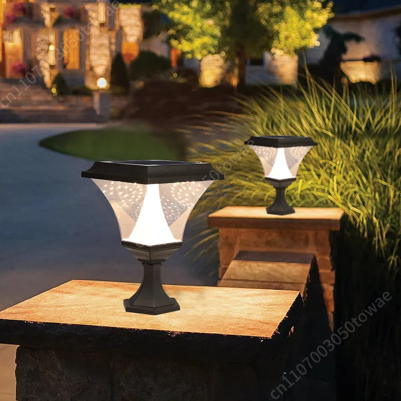 Aluminum Outdoor Garden Waterproof White Warm Light Decorative Solar Powered Fence Post Garden Bollard Lamp Pillar Light
Aluminum Outdoor Garden Waterproof White Warm Light Decorative Solar Powered Fence Post Garden Bollard Lamp Pillar Light