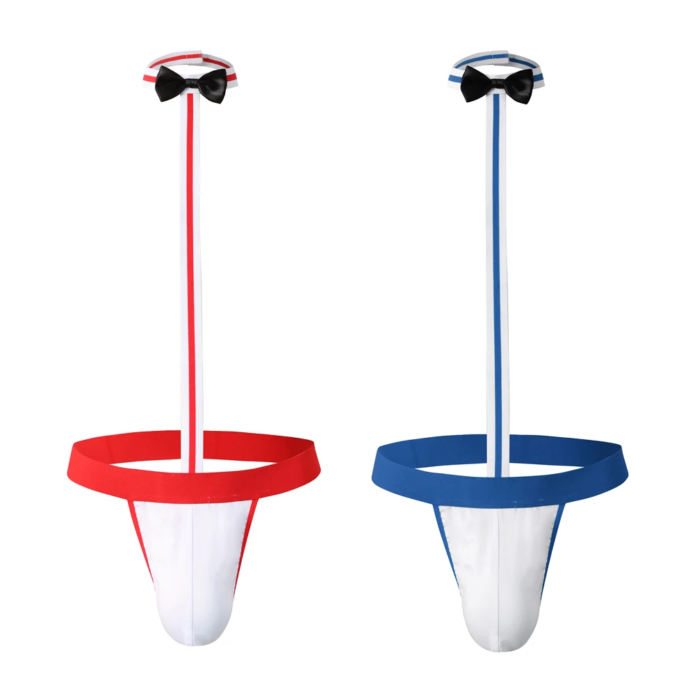 Novelty Men's Bodysuit Halter-neck Bow Tie Sexy Hombre Jumpsuit Thongs T-back G-strings Mankini Men Sexy Tоy Sissy Gay Underwear
Novelty Men's Bodysuit Halter-neck Bow Tie Sexy Hombre Jumpsuit Thongs T-back G-strings Mankini Men Sexy Tоy Sissy Gay Underwear