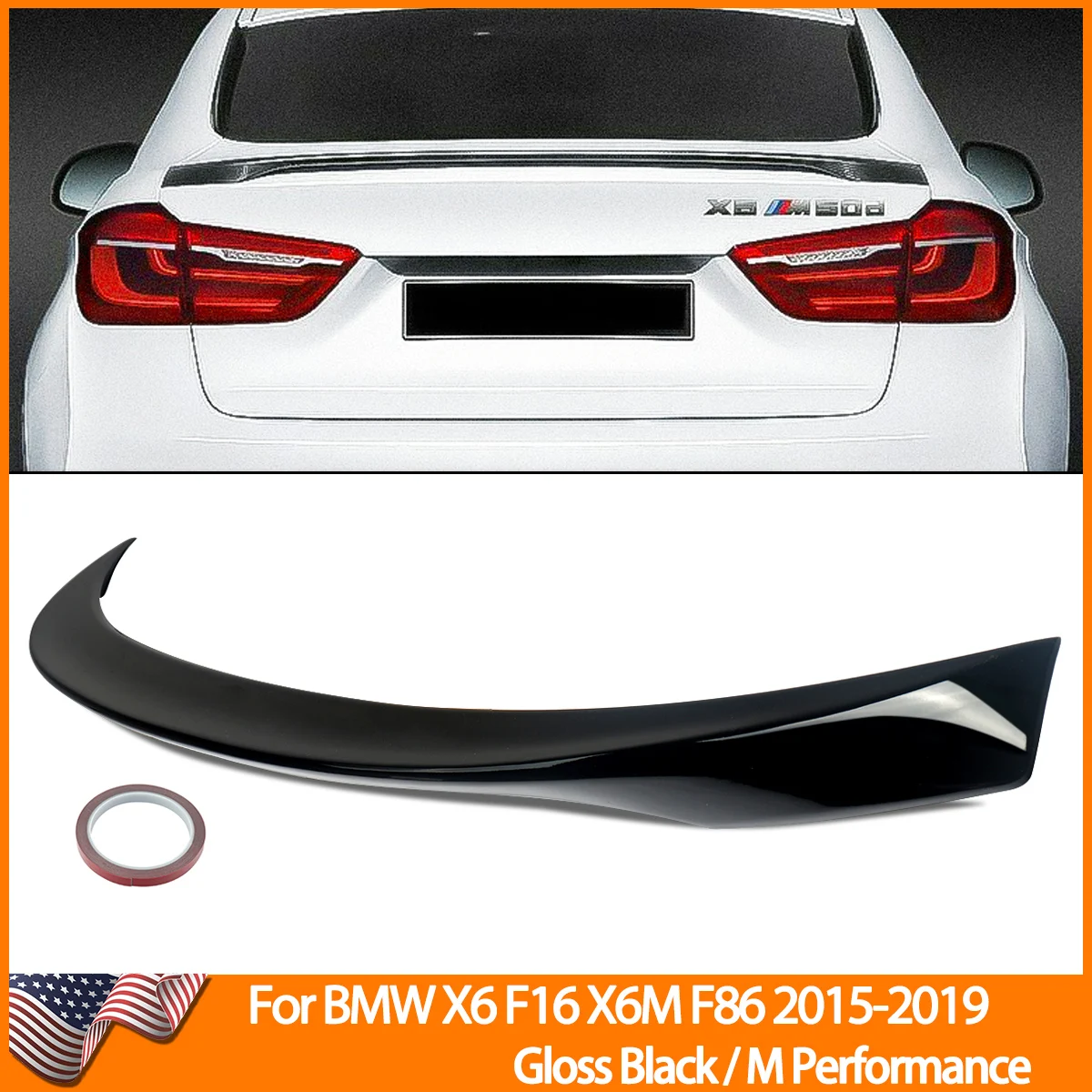 For BMW F16 X6 MPStyle Carbon Fiber Car Car Wing Spoiler Rear Trunk Diffuser Wing Lip 2015 2016 2017 2018 Boot Cover Car Styling
For BMW F16 X6 MPStyle Carbon Fiber Car Car Wing Spoiler Rear Trunk Diffuser Wing Lip 2015 2016 2017 2018 Boot Cover Car Styling