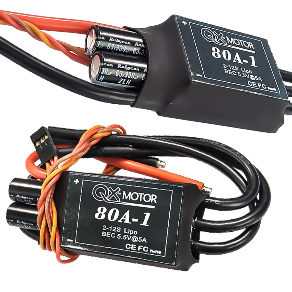 80a 2-12s Brushless Esc High Pressure Speed Controler With 5.5v 5a Bec For Brushless Motor Suitable For Model Airplane Toys 80a-
80a 2-12s Brushless Esc High Pressure Speed Controler With 5.5v 5a Bec For Brushless Motor Suitable For Model Airplane Toys 80a-