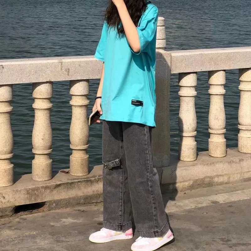 Jeans Women Summer 2023 New High Waist Retro Hong Kong Style Trousers Fashion Casual Loose Versatile Wide Leg Pants Womens
Jeans Women Summer 2023 New High Waist Retro Hong Kong Style Trousers Fashion Casual Loose Versatile Wide Leg Pants Womens