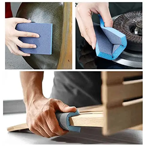 100x120mm Double-Sided Sanding Sponge 10-100Pcs Wet Dry Washable Sandpaper Blocks for Wood Furniture Paint Drywall Metal
100x120mm Double-Sided Sanding Sponge 10-100Pcs Wet Dry Washable Sandpaper Blocks for Wood Furniture Paint Drywall Metal
