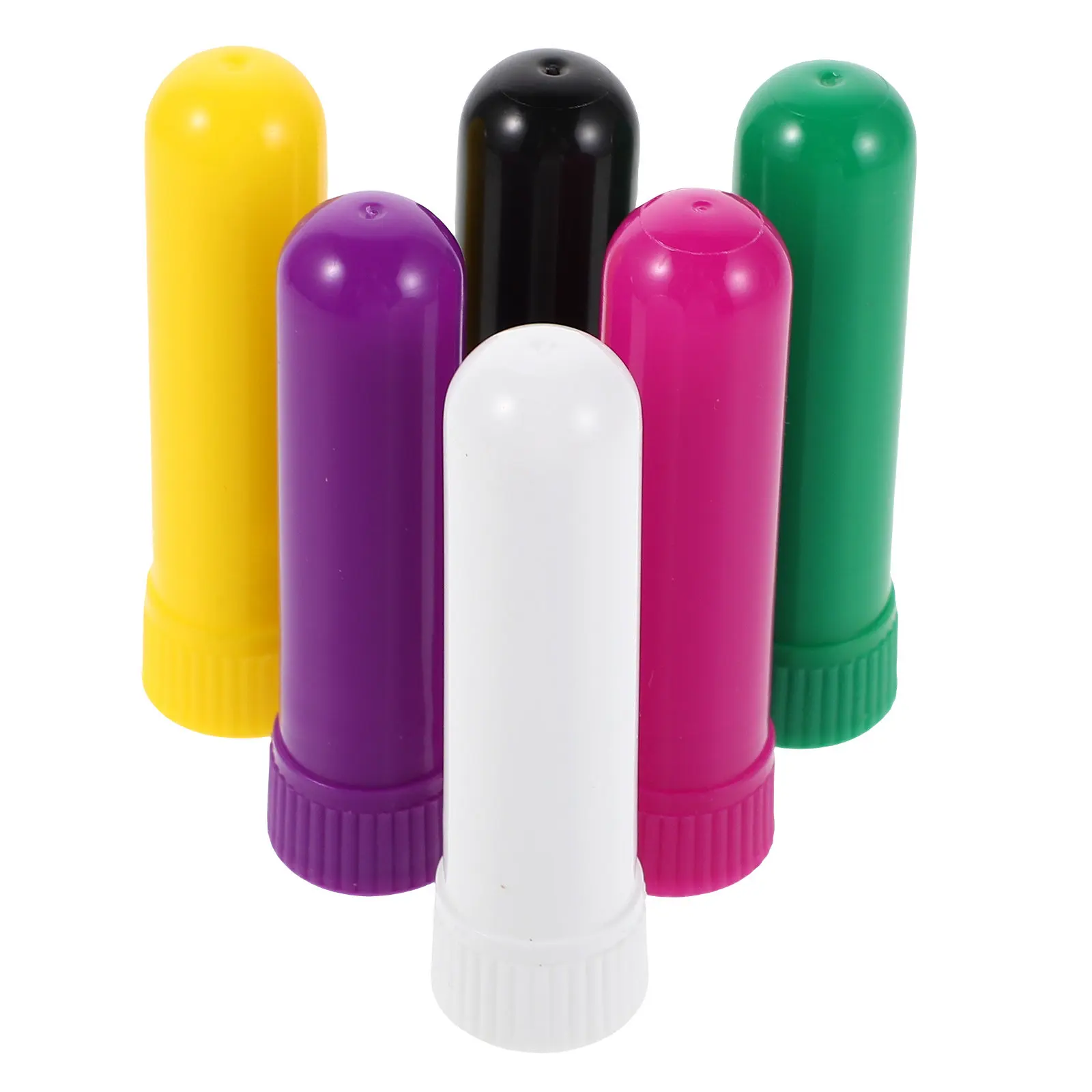 6pcs Refillable Nasal Breath Sticks Plastic Aroma Inhalation Tube Essential Oil Compatible For Travel Work Outdoor Use
6pcs Refillable Nasal Breath Sticks Plastic Aroma Inhalation Tube Essential Oil Compatible For Travel Work Outdoor Use