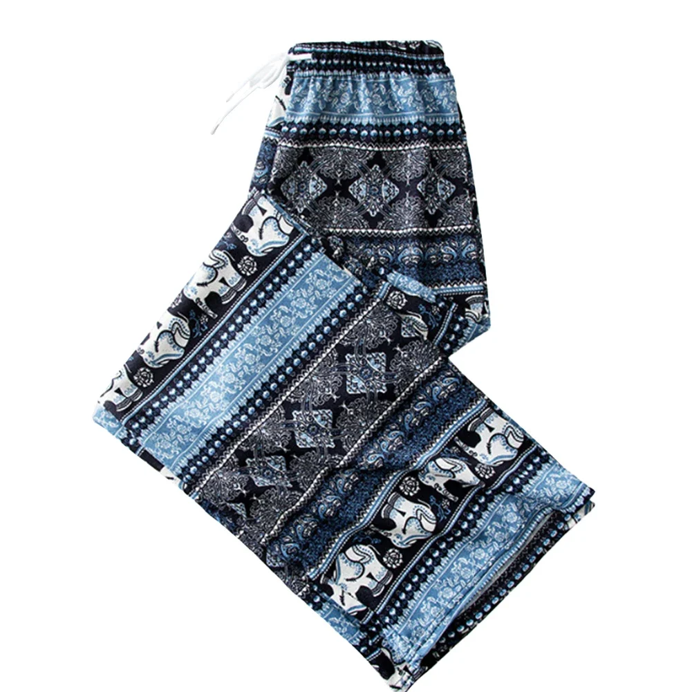 Stylish Women's Soft and Elastic Elephant Print Trousers with Wide Leg and Ethnic Design Ideal for Casual Wear
Stylish Women's Soft and Elastic Elephant Print Trousers with Wide Leg and Ethnic Design Ideal for Casual Wear
