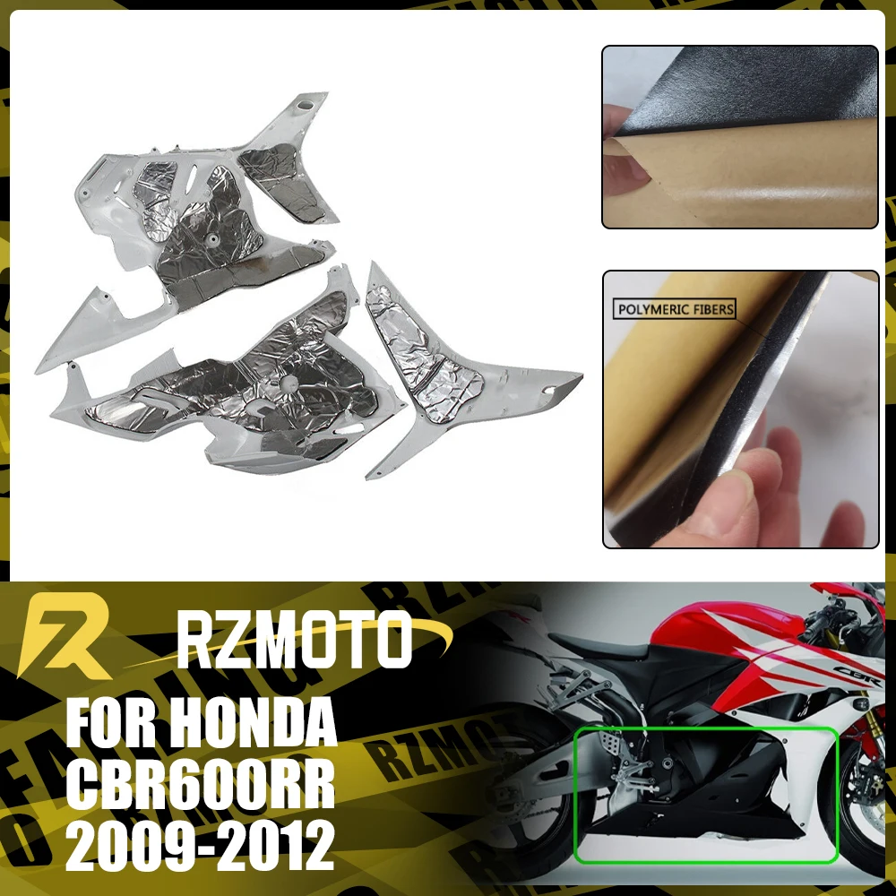 Motorcycle Protective Heat-Insulating Film ABS Fairing Professional Heat Shield For Honda CBR600RR CBR 600RR CBR-600RR 2009-2012
Motorcycle Protective Heat-Insulating Film ABS Fairing Professional Heat Shield For Honda CBR600RR CBR 600RR CBR-600RR 2009-2012