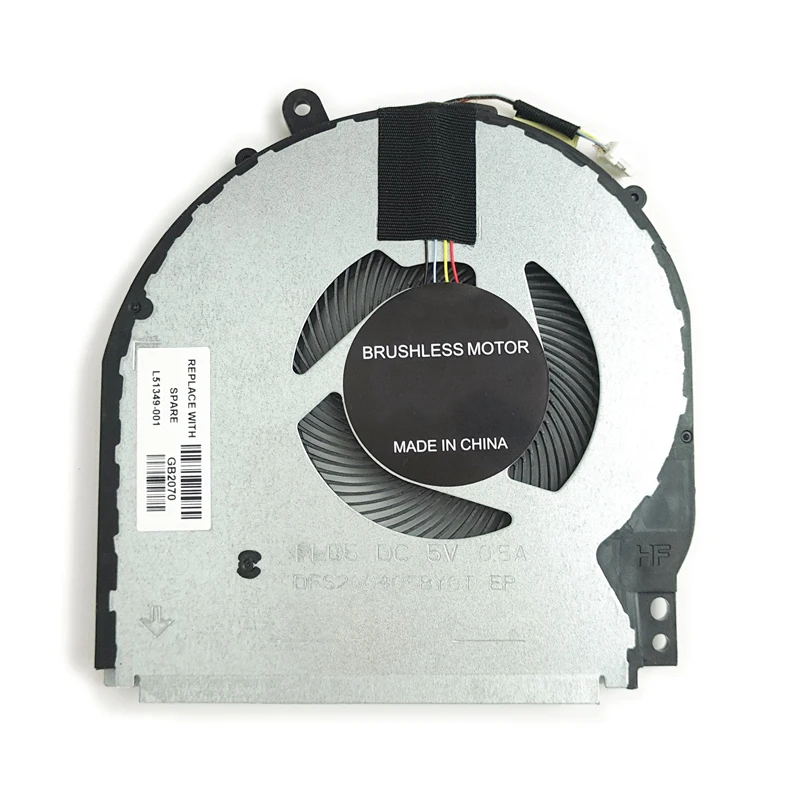 Новый вентилятор охлаждения процессора для HP TPN-W140 15-DQ 15-DQ0853CL 15-DQ0953CL 15-DQ1003CA 15-DQ1018NA 15-DQ1052NR, кулер L51349-001
Новый вентилятор охлаждения процессора для HP TPN-W140 15-DQ 15-DQ0853CL 15-DQ0953CL 15-DQ1003CA 15-DQ1018NA 15-DQ1052NR, кулер L51349-001