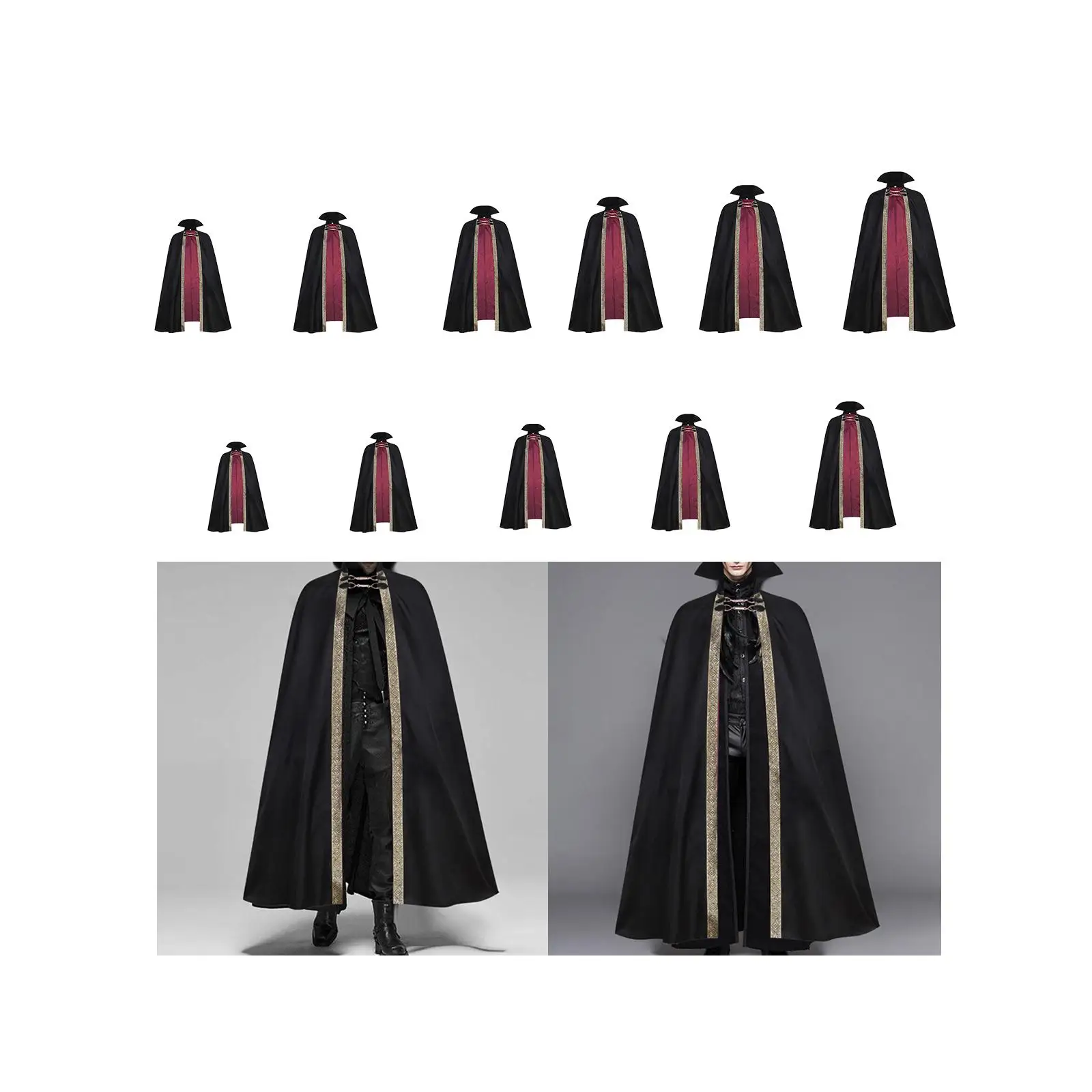 Хэллоуин Плащ Хэллоуин Косплей Костюм для вечеринки Реквизит Одевание
Хэллоуин Плащ Хэллоуин Косплей Костюм для вечеринки Реквизит Одевание