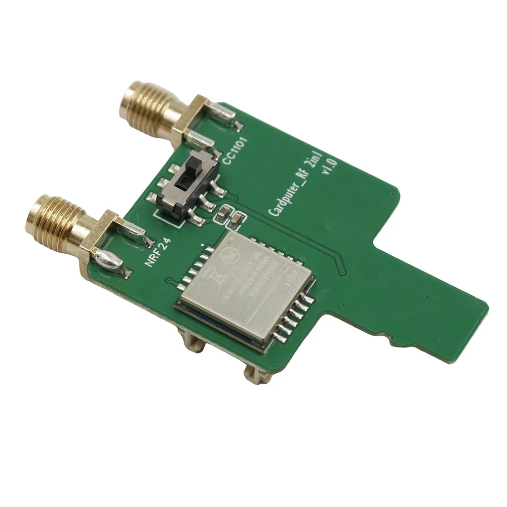 RF 2-in-1 Module CC1101 433MHz for M5Stack Cardputer with Bruce Firmware Adaptation for Wireless Communication
RF 2-in-1 Module CC1101 433MHz for M5Stack Cardputer with Bruce Firmware Adaptation for Wireless Communication
