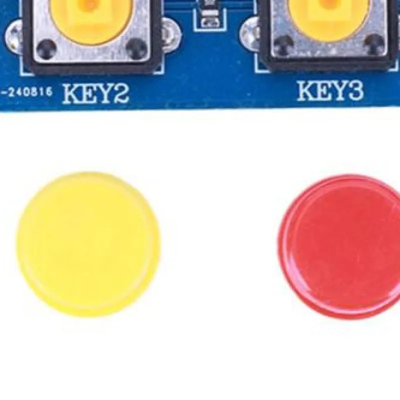 4 Independent Buttons Touch Button Module with Hat Keyboard Module High Level Output for Arduino Or Raspberry Pi
4 Independent Buttons Touch Button Module with Hat Keyboard Module High Level Output for Arduino Or Raspberry Pi