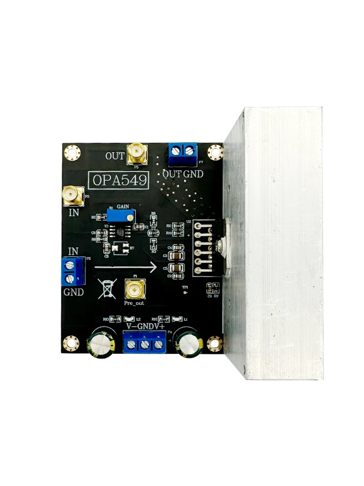 OPA549 Module Audio Power Amplifier 8A Current Driver Drives High-voltage High Current Amplifier
OPA549 Module Audio Power Amplifier 8A Current Driver Drives High-voltage High Current Amplifier