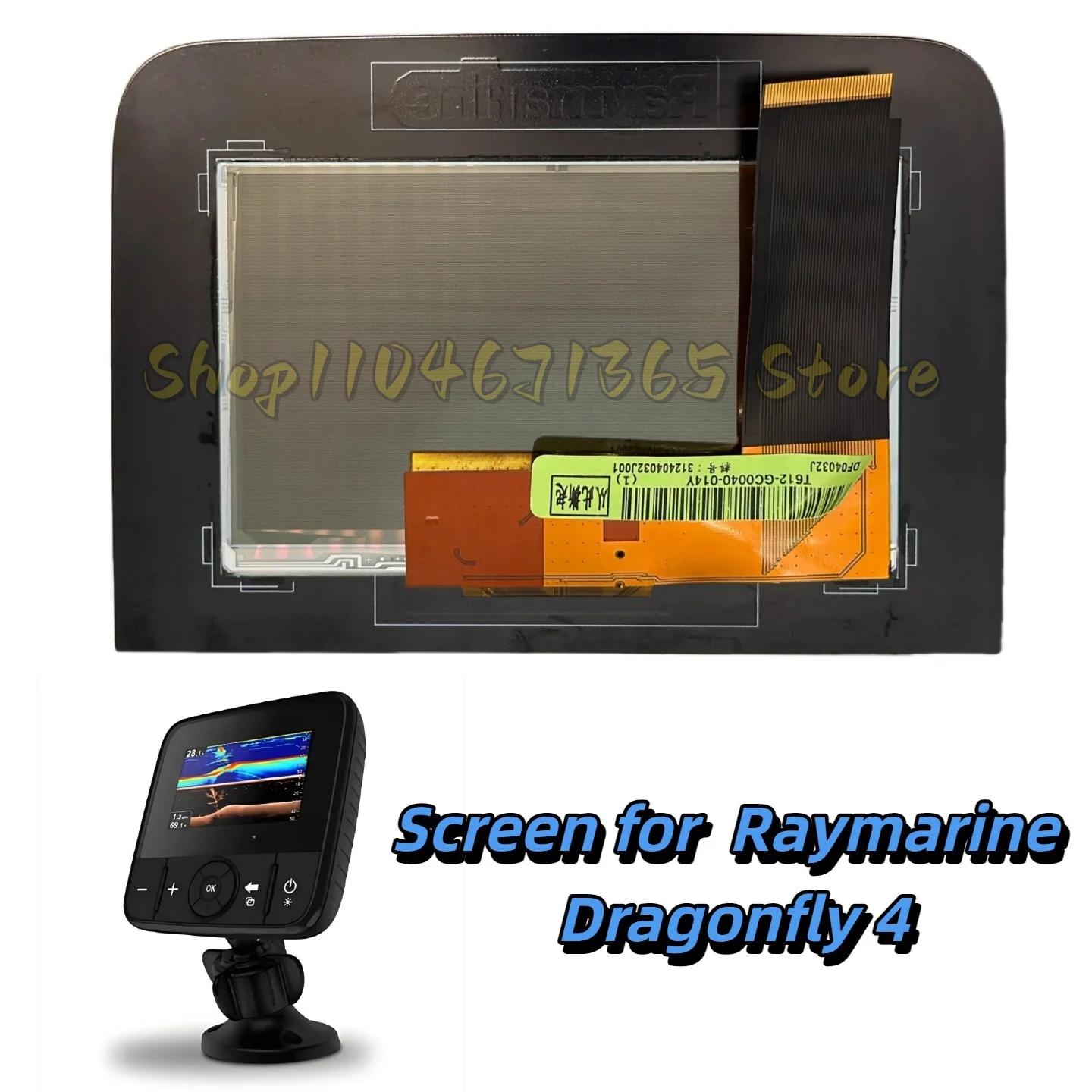 ЖК-дисплей SF04032J для Raymarine Dragonfly 4
ЖК-дисплей SF04032J для Raymarine Dragonfly 4