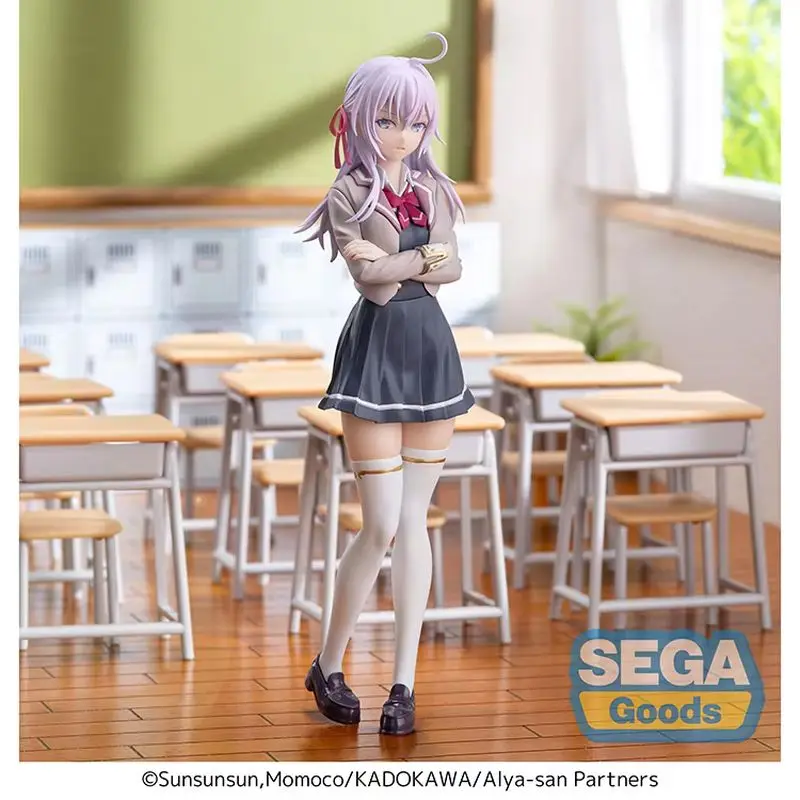 Original SEGA Luminasta Alya Sometimes Hides Her Feelings in Russian Alisa Mikhailova Kujou Anime Figure Action Figure Model Toy
Original SEGA Luminasta Alya Sometimes Hides Her Feelings in Russian Alisa Mikhailova Kujou Anime Figure Action Figure Model Toy