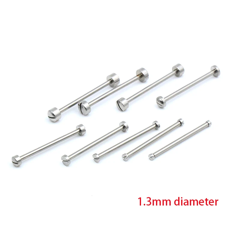 2 шт., ремешок для часов, винтовой стержень, цельнометаллический крепежный вал, болт из нержавеющей стали, штифт диаметром 1,3 мм, стержень с наконечником, аксессуары для часов
2 шт., ремешок для часов, винтовой стержень, цельнометаллический крепежный вал, болт из нержавеющей стали, штифт диаметром 1,3 мм, стержень с наконечником, аксессуары для часов