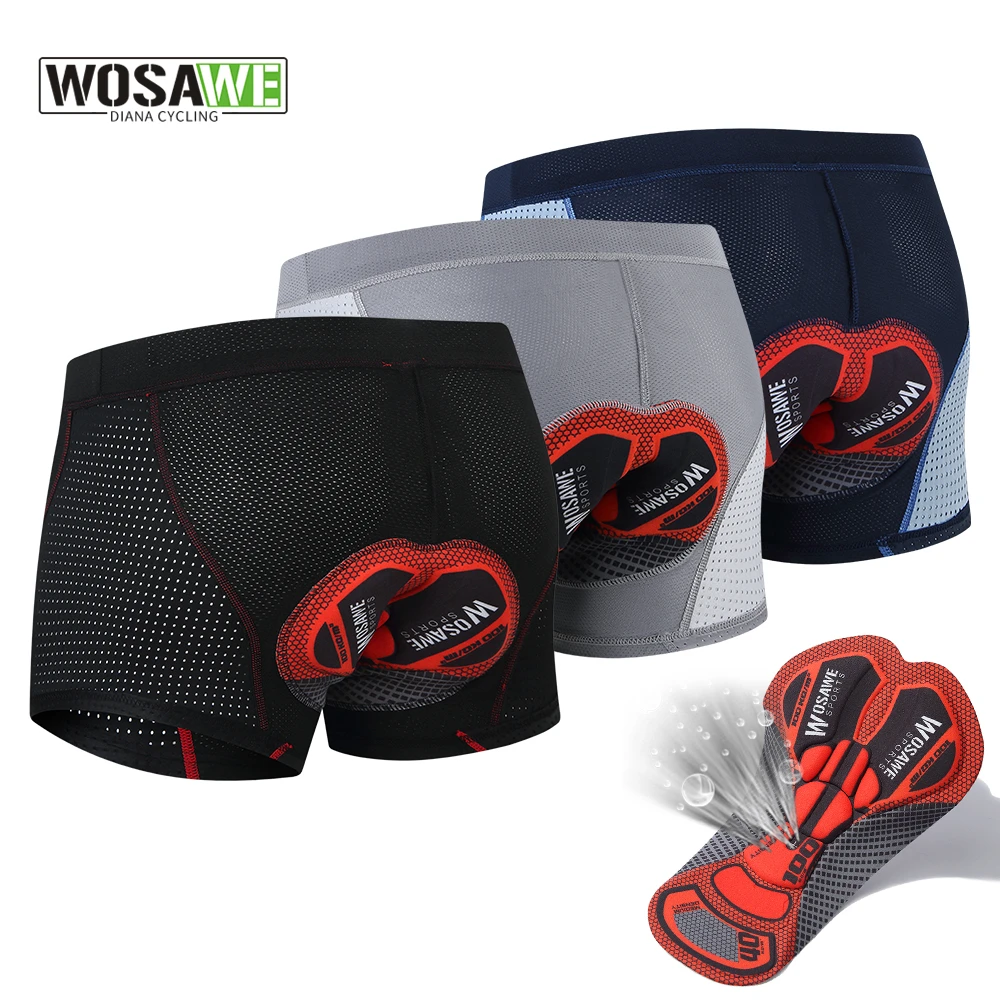 WOSAWE Cycling Shorts Breathable Mesh Cycling Underwear Gel Pad Shockproof MTB Bike Shorts Dropshipping Bicycle Underwear
WOSAWE Cycling Shorts Breathable Mesh Cycling Underwear Gel Pad Shockproof MTB Bike Shorts Dropshipping Bicycle Underwear