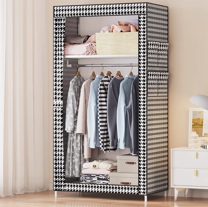 *Simple Modern Home Bedroom Cloth Wardrobe Free-standing Steel Pipe Thickening Reinforcement for Rental Room Assembly Storage
*Simple Modern Home Bedroom Cloth Wardrobe Free-standing Steel Pipe Thickening Reinforcement for Rental Room Assembly Storage