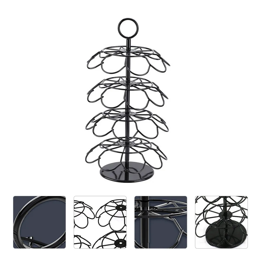 1Pcs 4-Tier Coffee Capsule Holder 36 Capacity Rotate Coffee Storage Rack Stylish Metal Organizer for Espresso Pod Lovers
1Pcs 4-Tier Coffee Capsule Holder 36 Capacity Rotate Coffee Storage Rack Stylish Metal Organizer for Espresso Pod Lovers