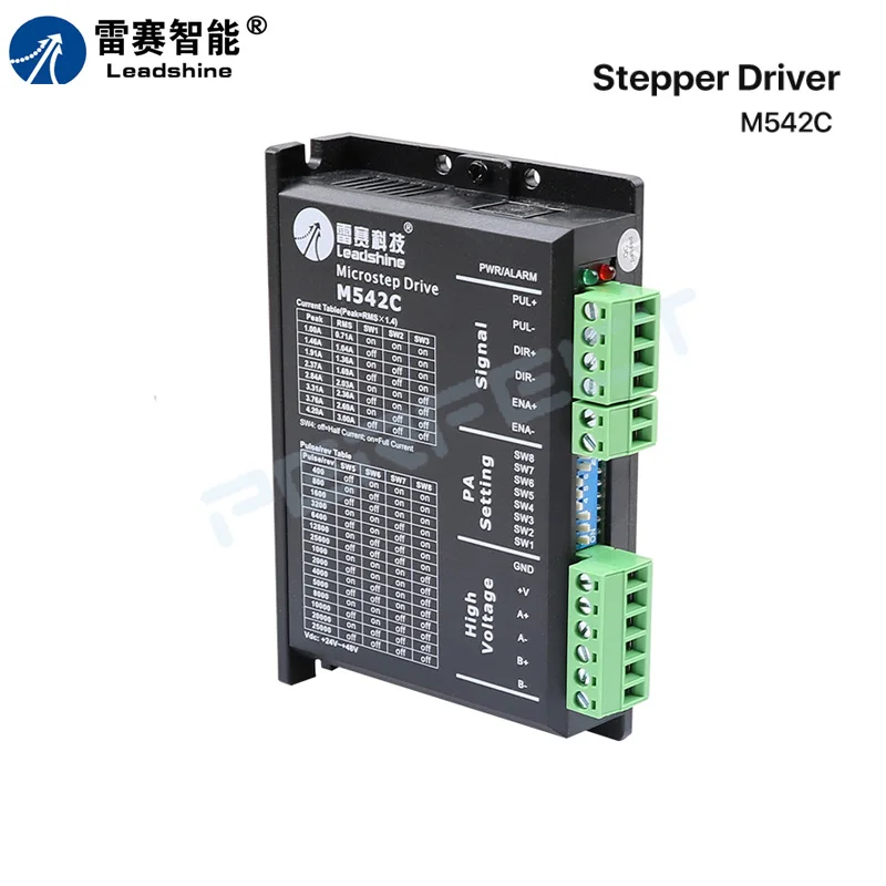 Original Leadshine DM542 M542C DM542S 57 Stepper Motor Driver M542 M542-05 controller driver board two-phase motor driver
Original Leadshine DM542 M542C DM542S 57 Stepper Motor Driver M542 M542-05 controller driver board two-phase motor driver
