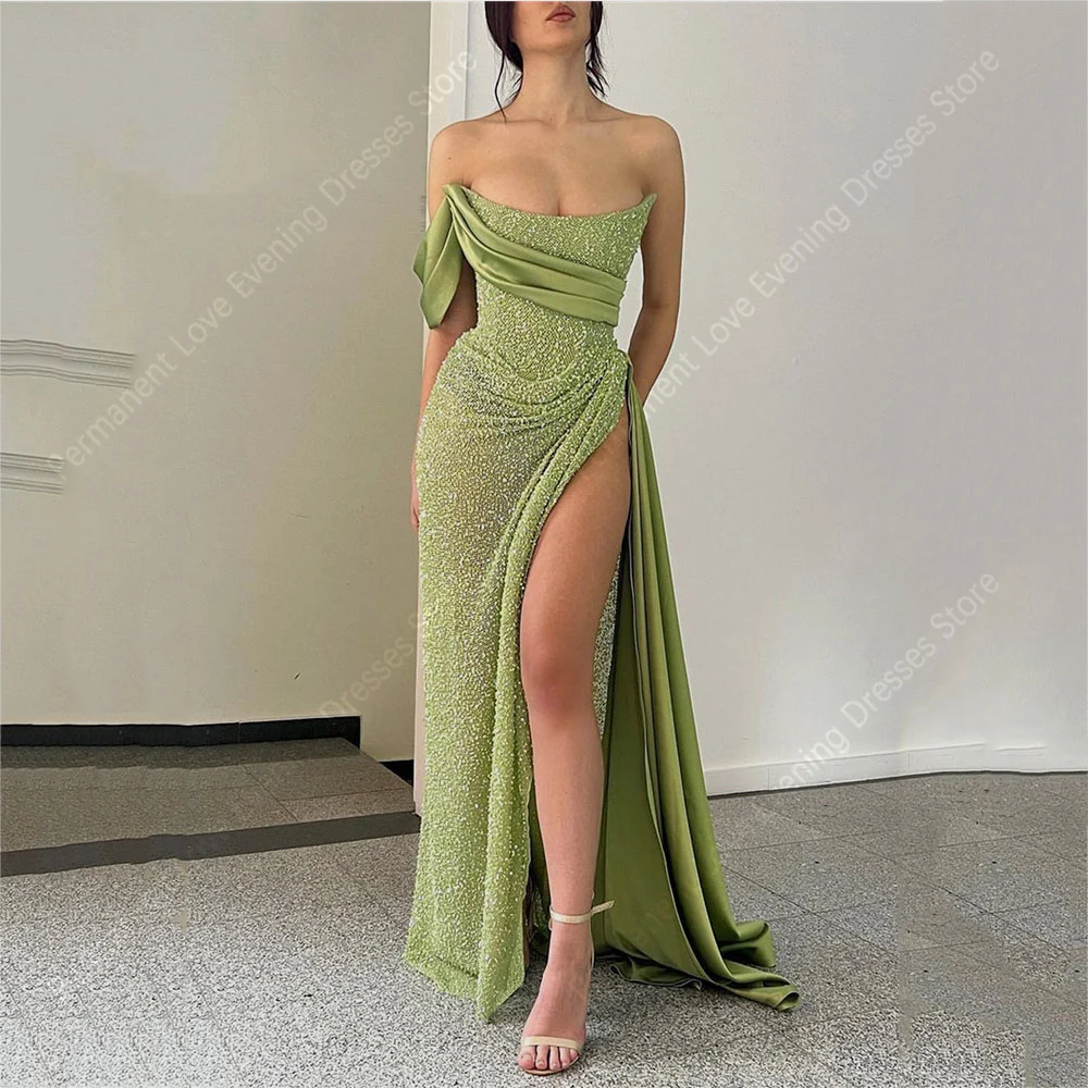 2025 Sweetheart Collar Women Evening Dresses Sleeveless Customized Prom Gowns Cocktail Party Mopping Length Princess فساتين سه
2025 Sweetheart Collar Women Evening Dresses Sleeveless Customized Prom Gowns Cocktail Party Mopping Length Princess فساتين سه