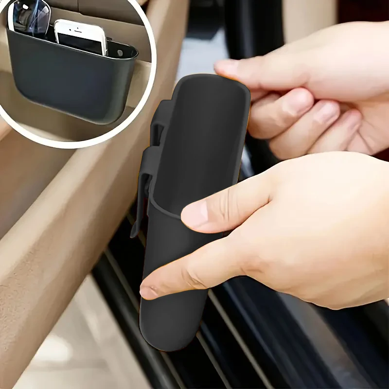 1pc Mini Car Door Hanging Garbage Can - Durable Plastic Space Saving Design For Easy Use For Car Storage And Organization
1pc Mini Car Door Hanging Garbage Can - Durable Plastic Space Saving Design For Easy Use For Car Storage And Organization